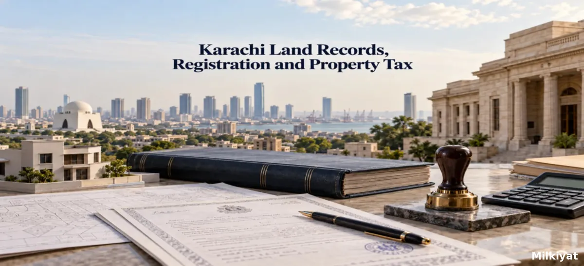 Karachi Land Records, Registration and Property Tax