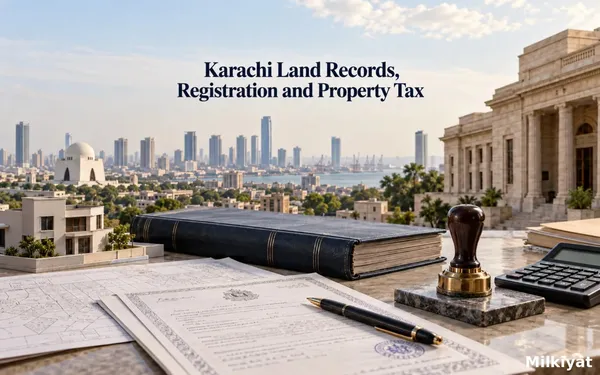 Karachi Land Records, Registration and Property Tax