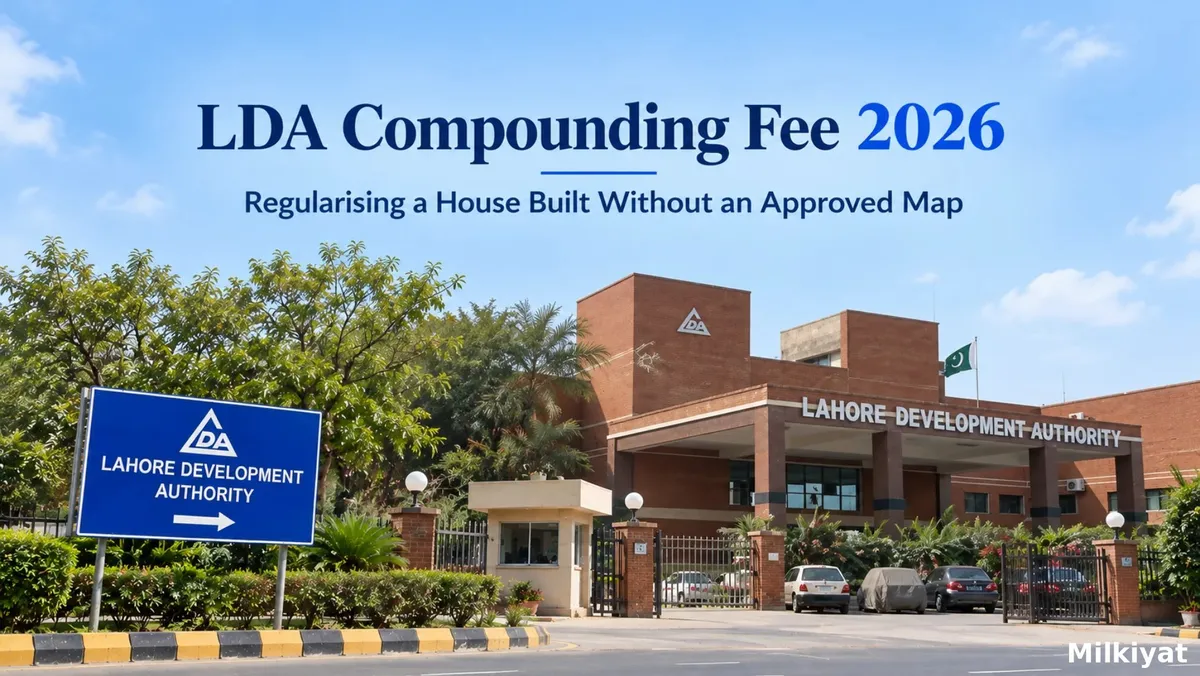 Built Without an Approved Map? LDA Compounding Fee and Regularising a House