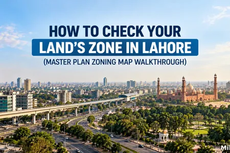 How to Check Your Land's Zone in Lahore (Master Plan Zoning Map Walkthrough)