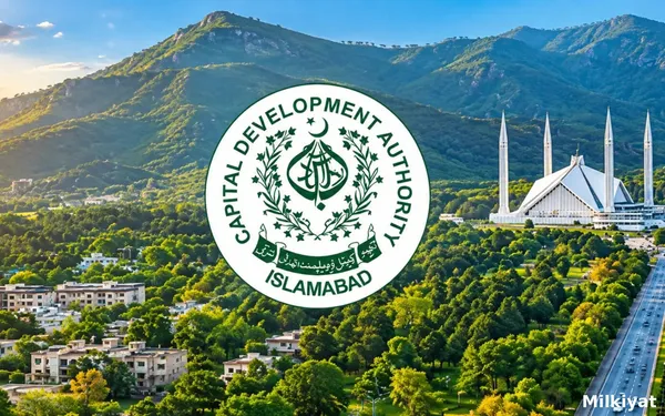 CDA Orders Sealing of Offices of Five Illegal Housing Schemes in Islamabad