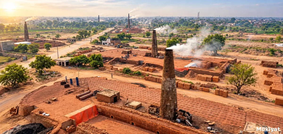 Punjab Converts 8,000 Brick Kilns to Cleaner Technology, Tightens Construction Dust Controls
