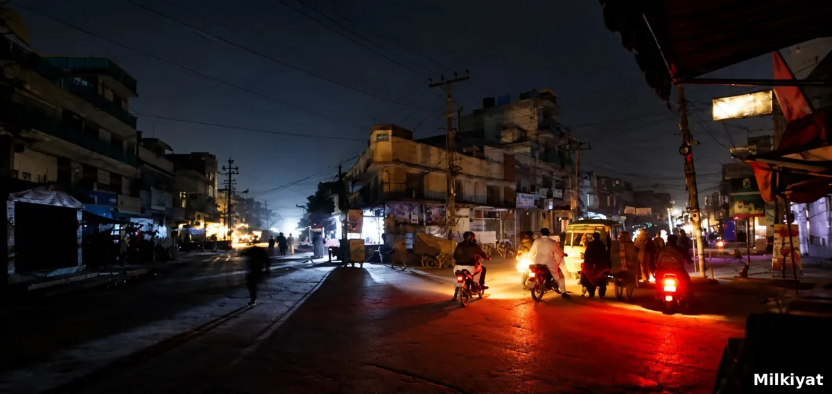 Lahore Faces Up to Eight Hours of Urban Power Outages Amid Energy Shortfall