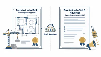 Illustration of a building with five different enforcement tools reaching toward it from separate directions, leaving visible gaps between them.