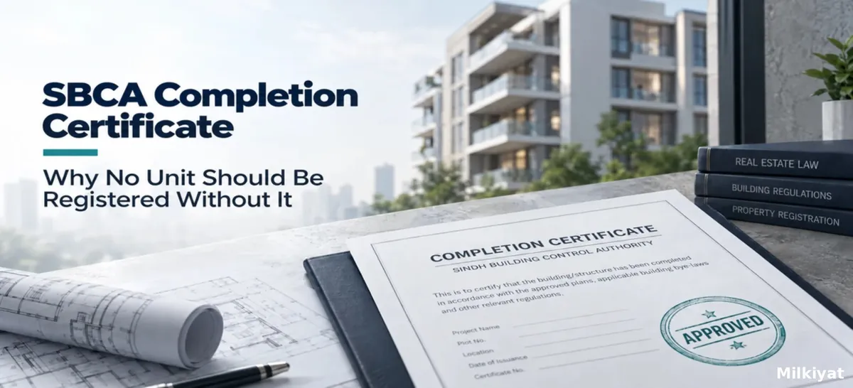 SBCA Completion Certificate: Why No Unit Should Be Registered Without It