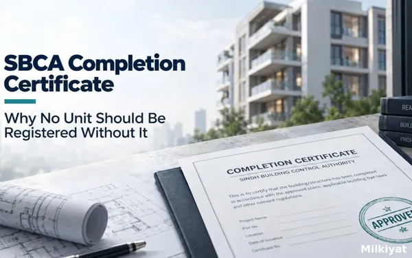 SBCA Completion Certificate: Why No Unit Should Be Registered Without It