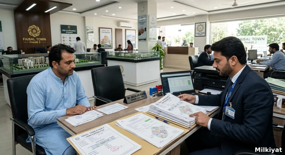 Faisal Town Phase 2 File Verification Guide