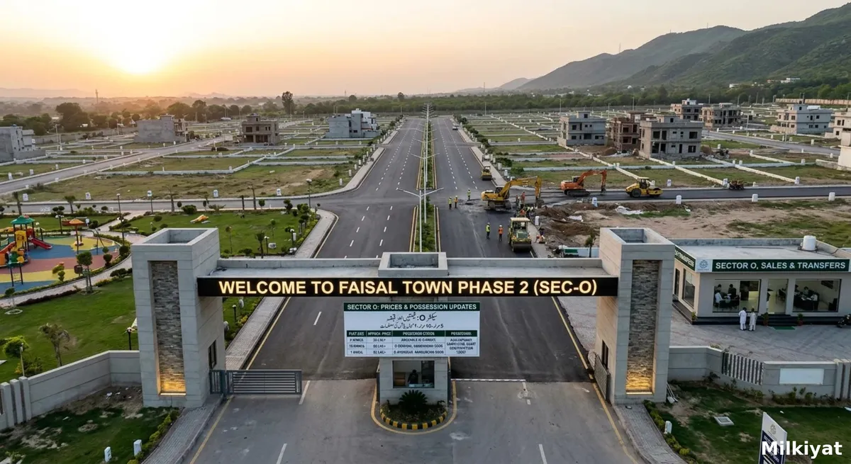 Faisal Town Phase 2 Sector O: Prices, Possession