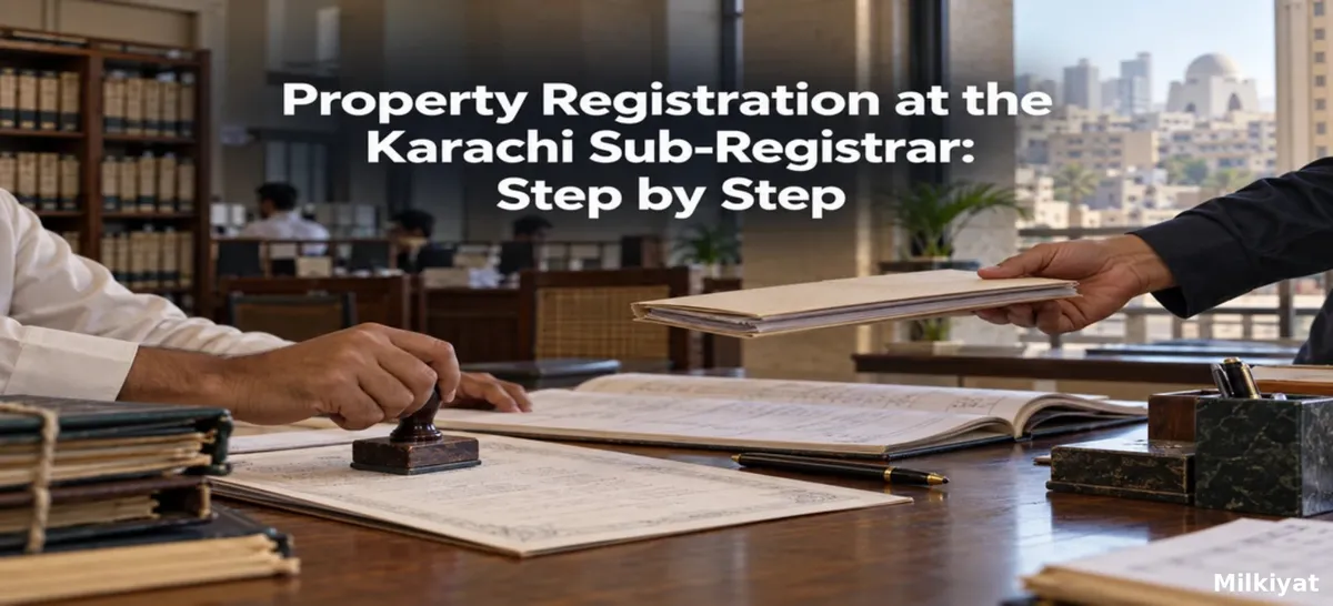 Property Registration at the Karachi Sub-Registrar: Step by Step