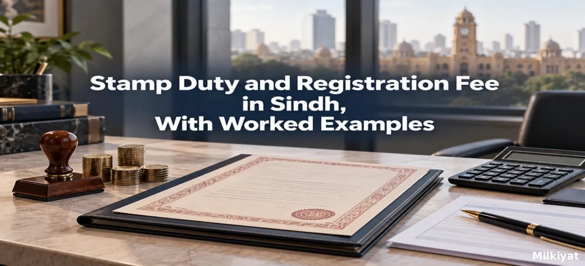 Stamp Duty and Registration Fee in Sindh, With Worked Examples