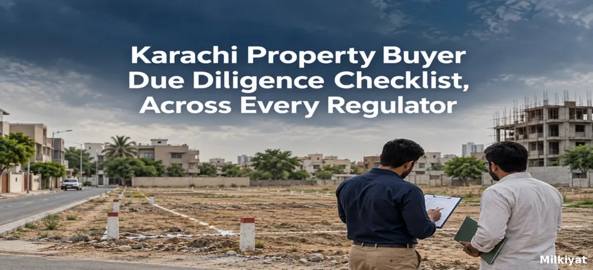 Karachi Property Buyer Due Diligence Checklist, Across Every Regulator