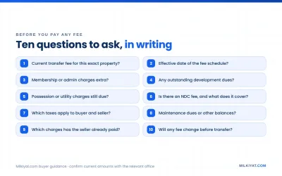 Ten questions to ask before paying any Bahria Town Lahore fee