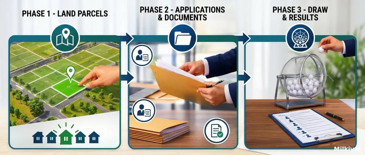 Open Files, Allocation and Balloting in Faisal Town Phase 2