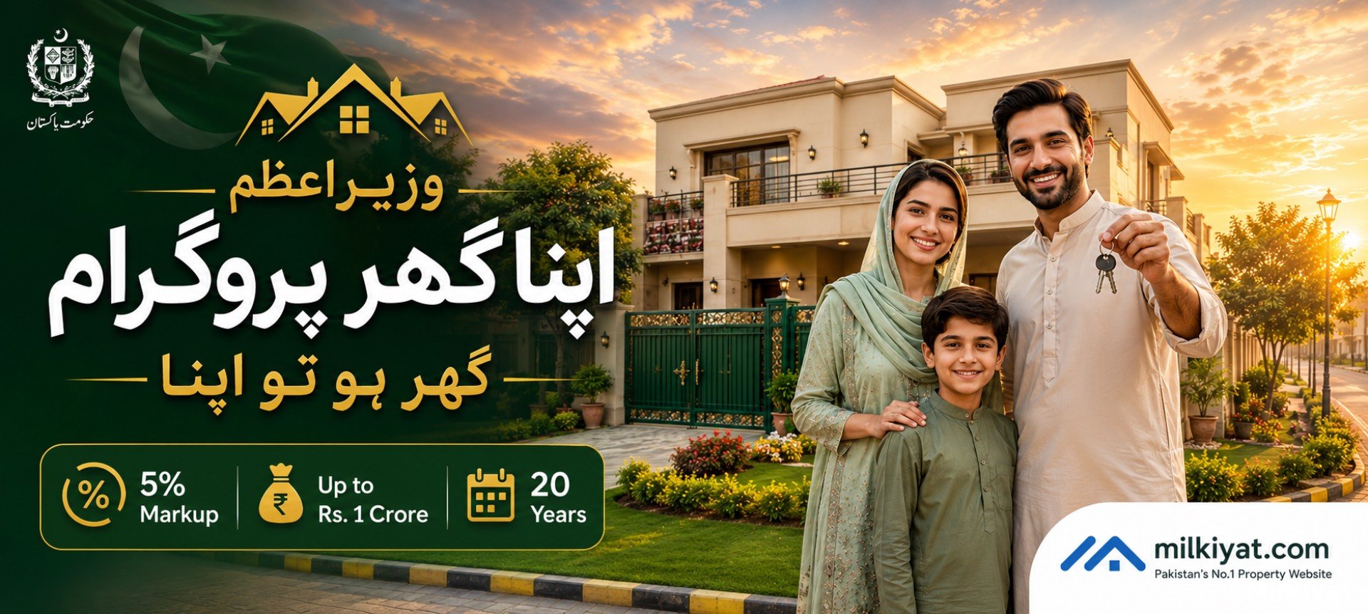 Wazir-e-Azam Apna Ghar Program 2026 – Eligibility, Banks & How to Apply ...
