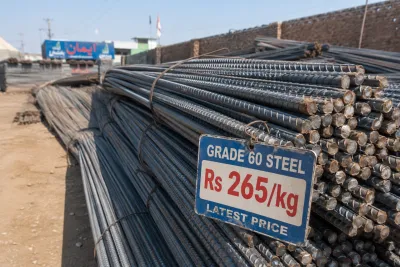 steel saria rebar price Pakistan construction 2026 Grade 60