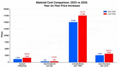 Material Cost comparison 2026