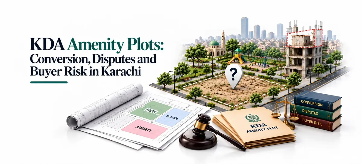 KDA Amenity Plots: Conversion, Disputes and Buyer Risk in Karachi
