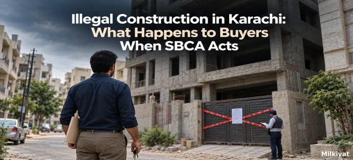 Illegal Construction in Karachi: What Happens to Buyers When SBCA Acts