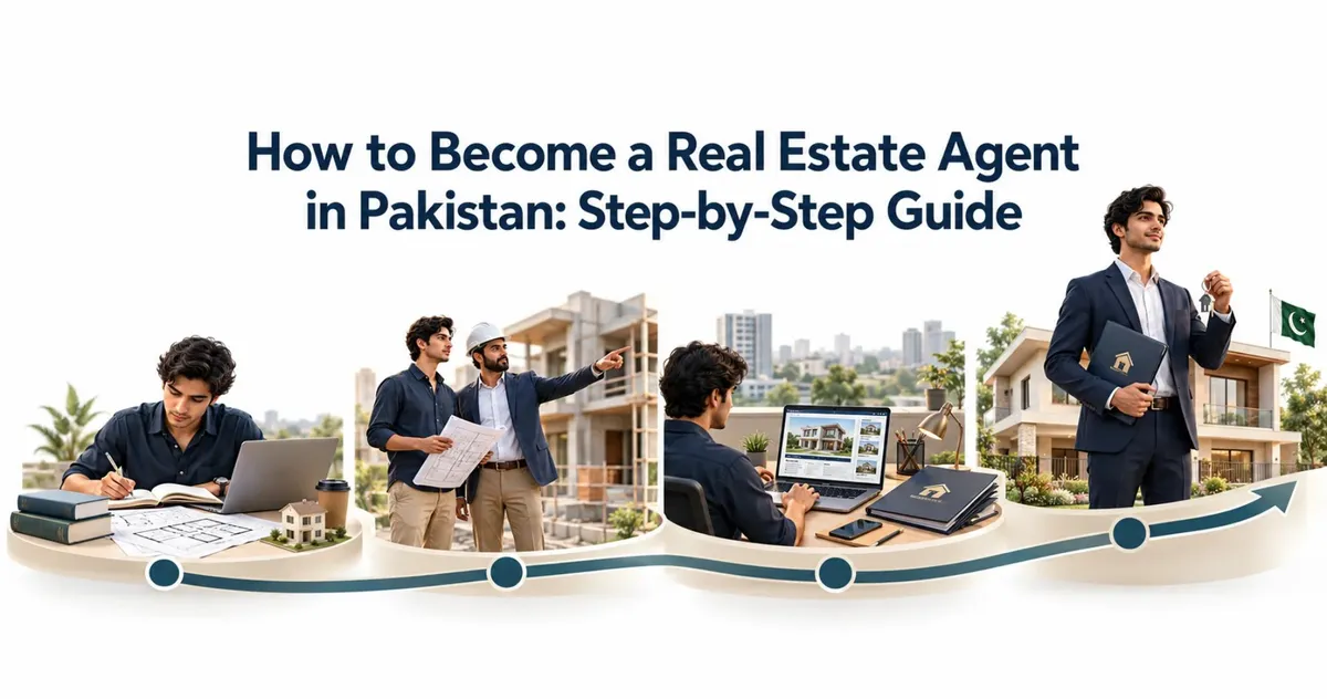 How to Become a Real Estate Agent in Pakistan: Step-by-Step Guide