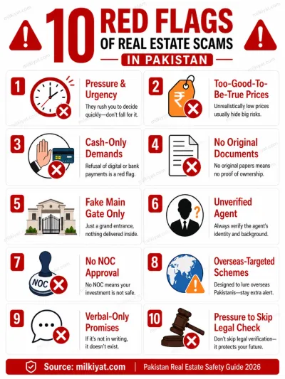 10 red flags of real estate scams