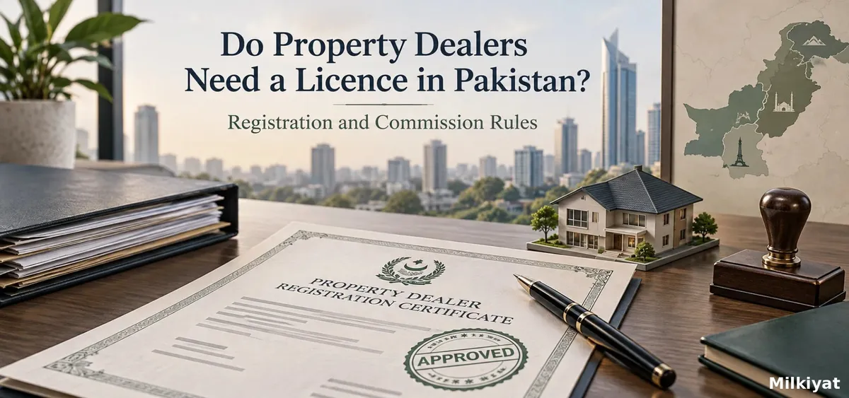 Do Property Dealers Need a Licence in Pakistan? Registration and Commission Rules