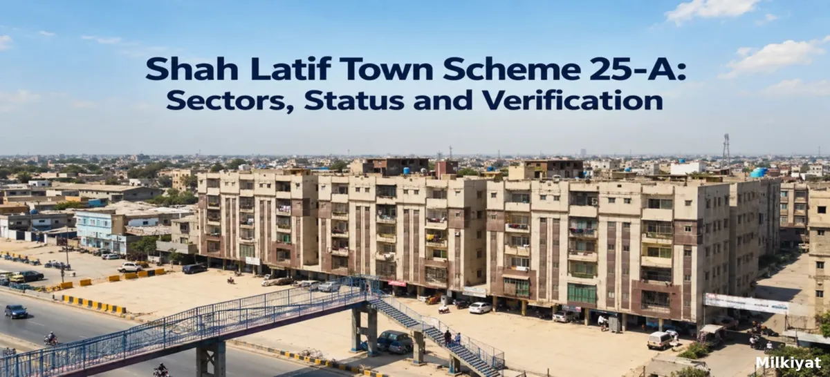 Shah Latif Town Scheme 25-A: Sectors, Status and Verification