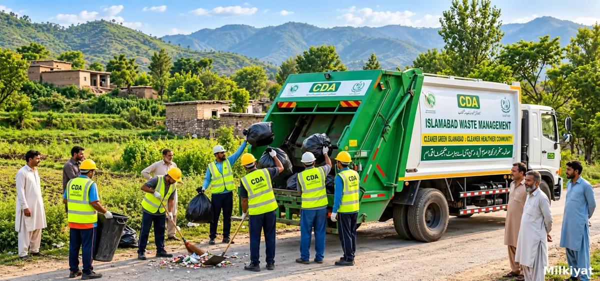 CDA Plans to Shift I-10 and I-11 Garbage to I-9, Proposes Waste Collection Fees