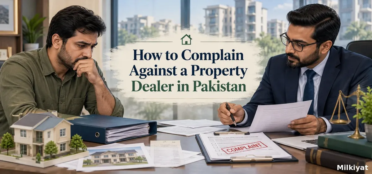 How to Complain Against a Property Dealer in Pakistan