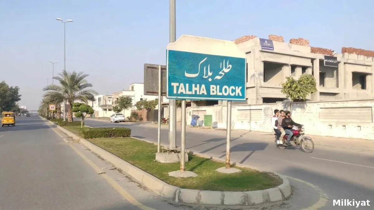 Talha Block Bahria Town Lahore