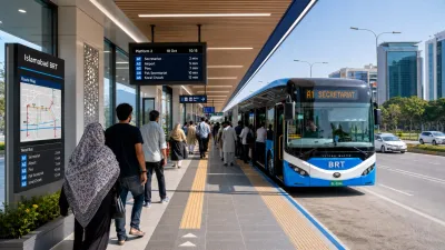 A Four-Line Transit City