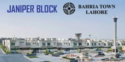Overview of Janiper Block, Sector C, Bahria Town Lahore, showcasing its residential layout and surrounding neighbourhood for homebuyers and property investors.
