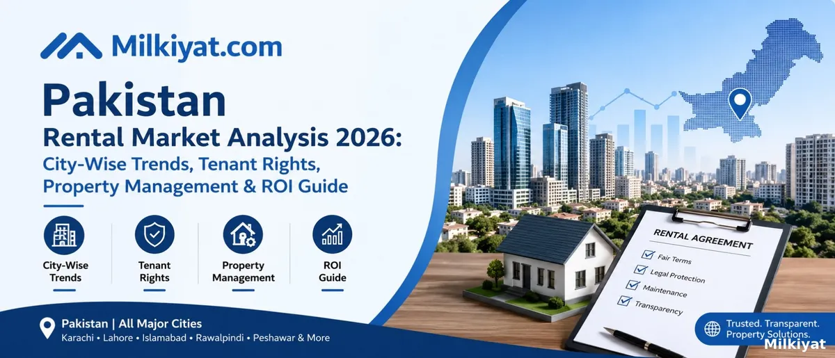 Pakistan Rental Market Analysis 2026: City-Wise Trends, Tenant Rights, Property Management & ROI Guide