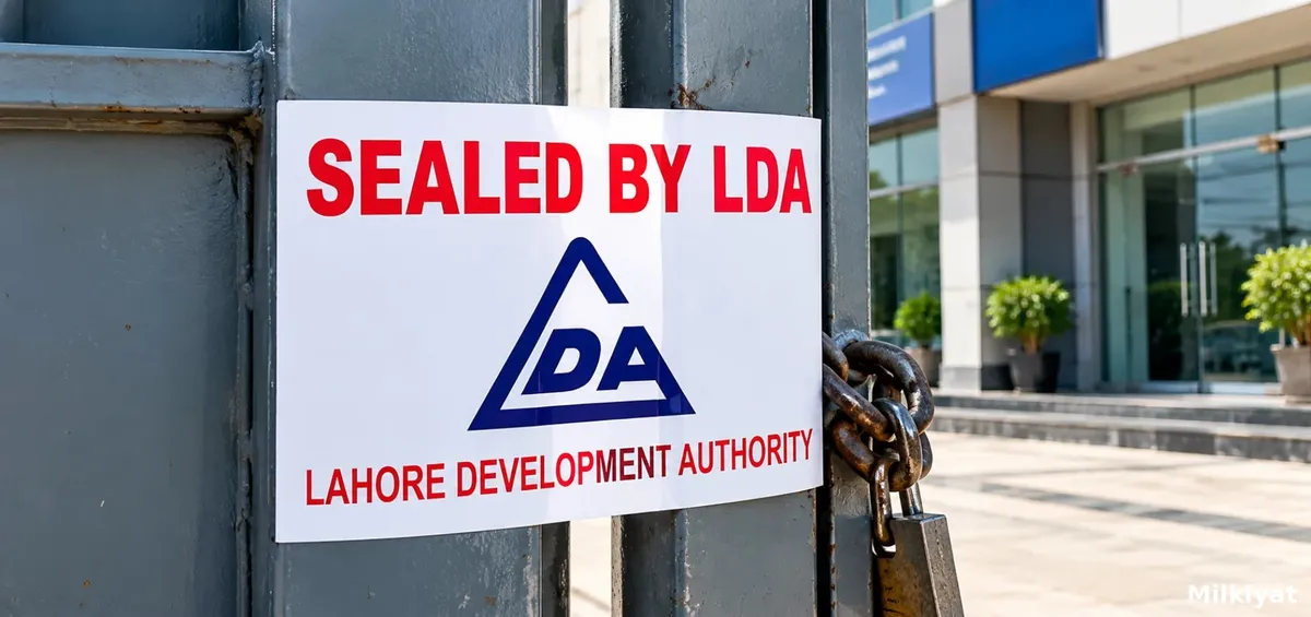 LDA Seals 46 More Properties in Lahore Over Illegal Commercial Use and Unpaid Fees