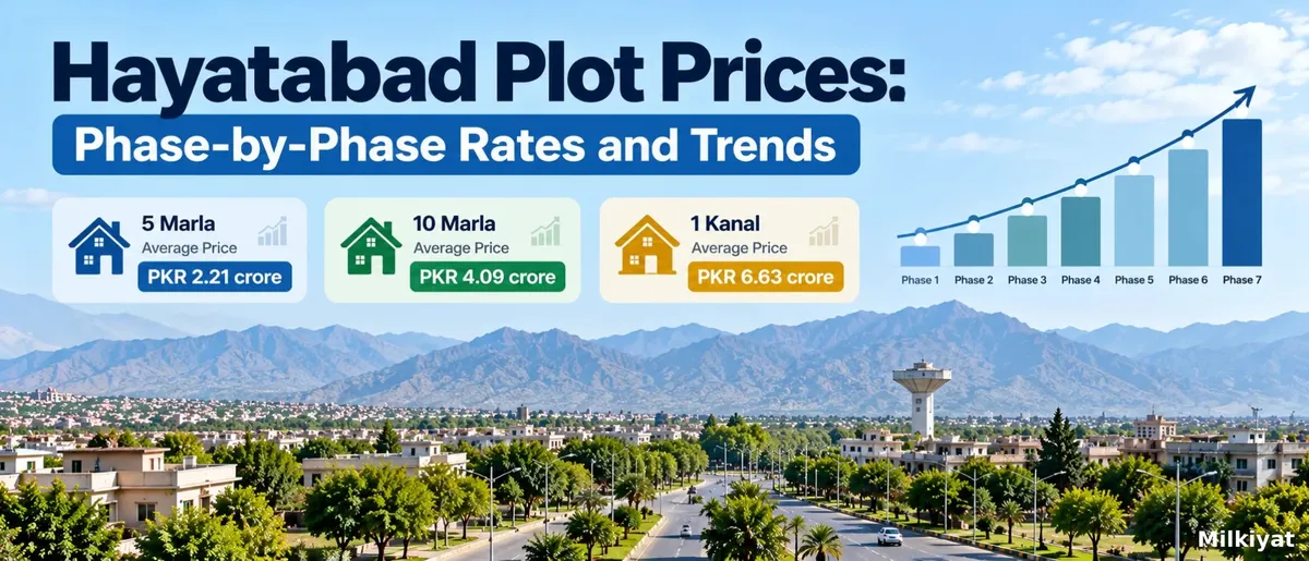 Hayatabad Plot Prices: Phase-by-Phase Rates and Trends