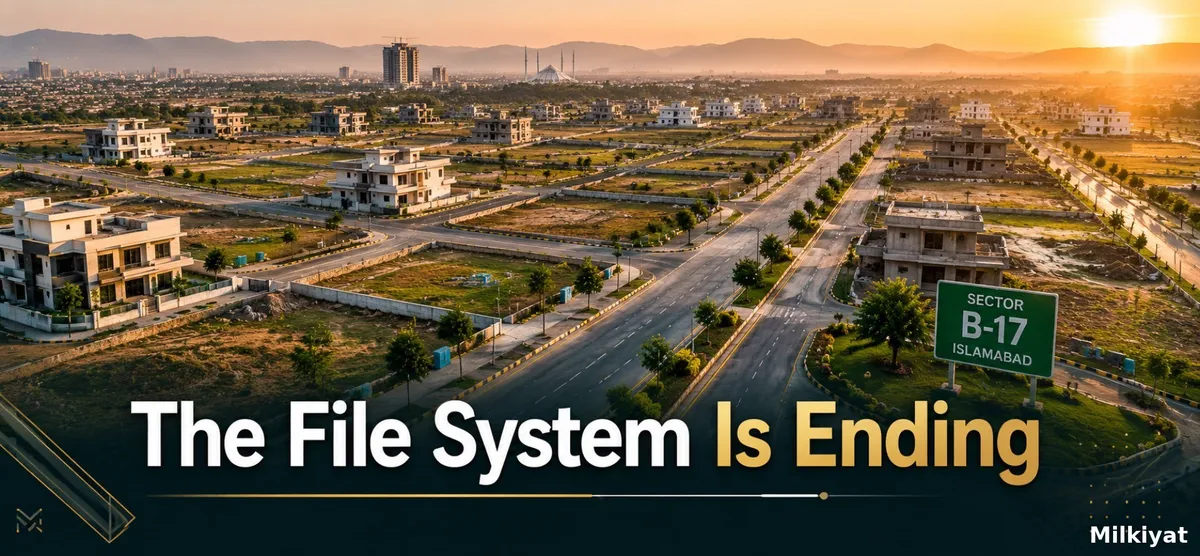 Pakistan's File System Is Ending: What It Means for Islamabad & Rawalpindi Buyers (2026)