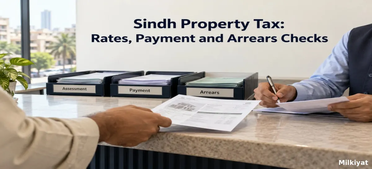 Sindh Property Tax: Rates, Payment and Arrears Checks