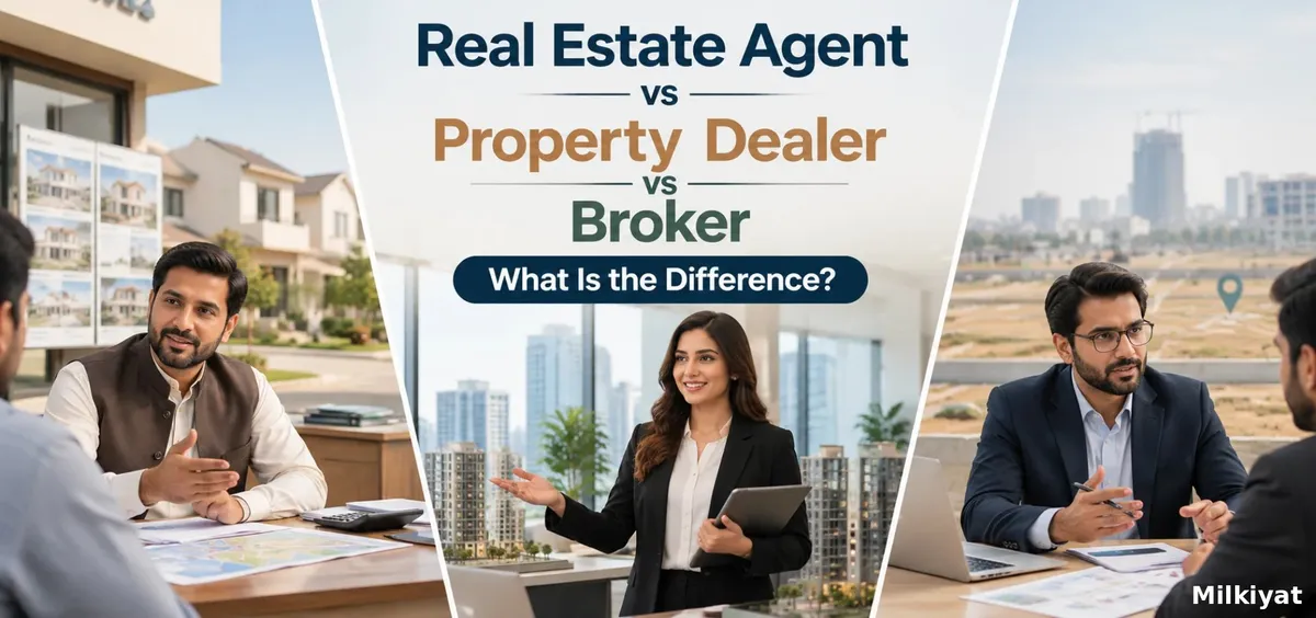 Real Estate Agent vs Property Dealer vs Broker: What Is the Difference?