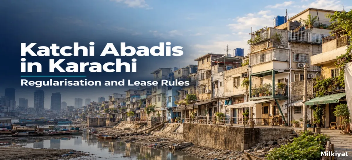 Katchi Abadis in Karachi: Regularisation and Lease Rules