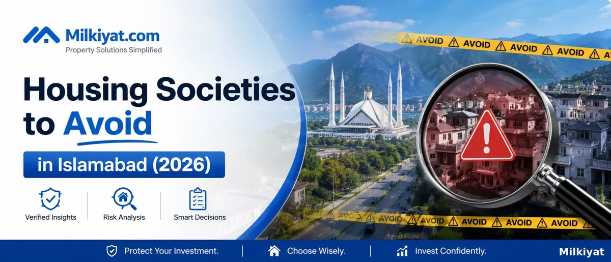 Housing Societies to Avoid in Islamabad (2026): CDA Blacklist, Red Flags & Safe Alternatives