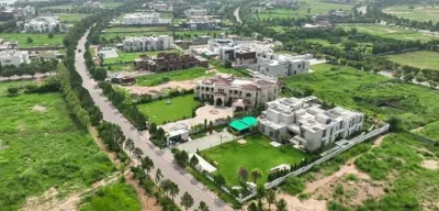 Farmhouse properties in Gulberg Greens Islamabad, comparing 4, 5 and 10 kanal plot sizes, spacious layouts and farmhouse living options.