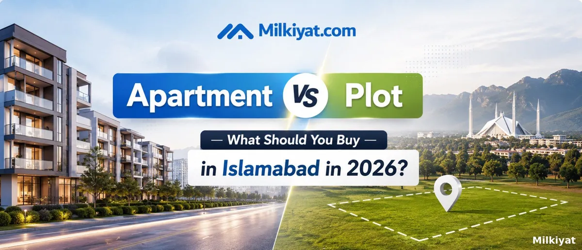 Apartment vs Plot — What Should You Buy in Islamabad in 2026?