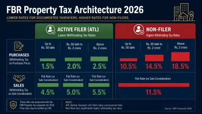 The FBR has introduced a highly polarized tax regime to encourage documentation in the real estate sector, creating a significant margin advantage for active filers.