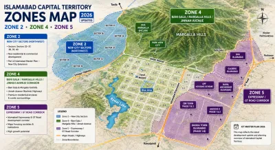 Zone Map only for illustration purpose.