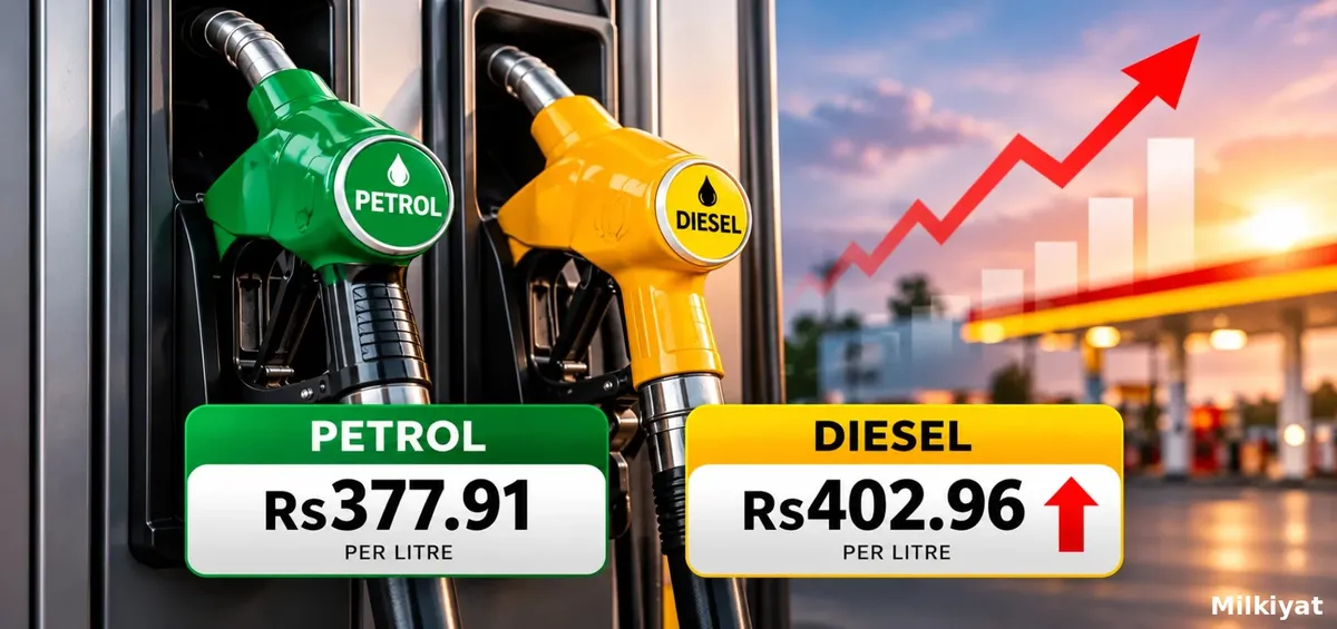 Diesel Price Rises to Rs402.96 in Pakistan, Adding Pressure on Construction and Transport Costs