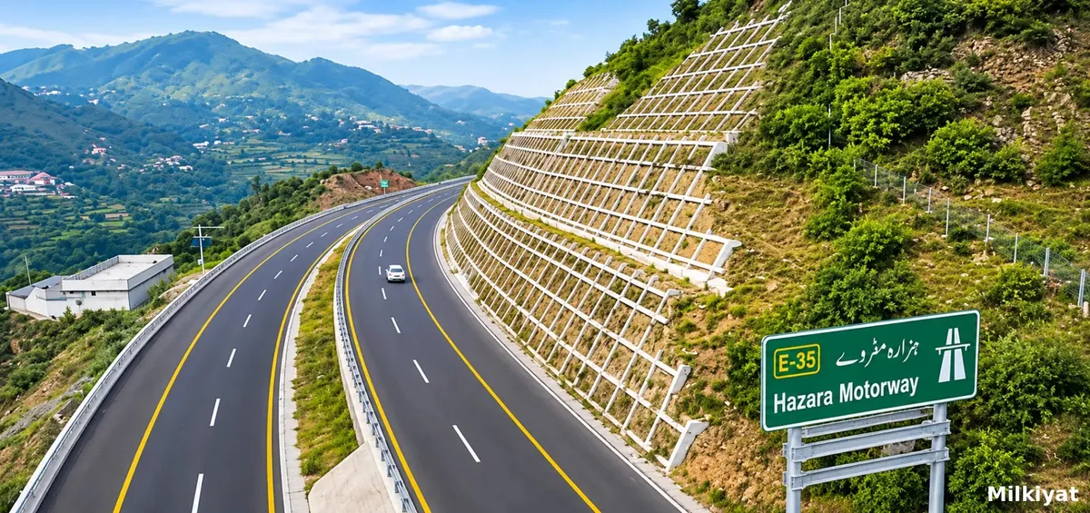Government Allocates Rs900 Million for Hazara Motorway Repairs After Road Damage Identified