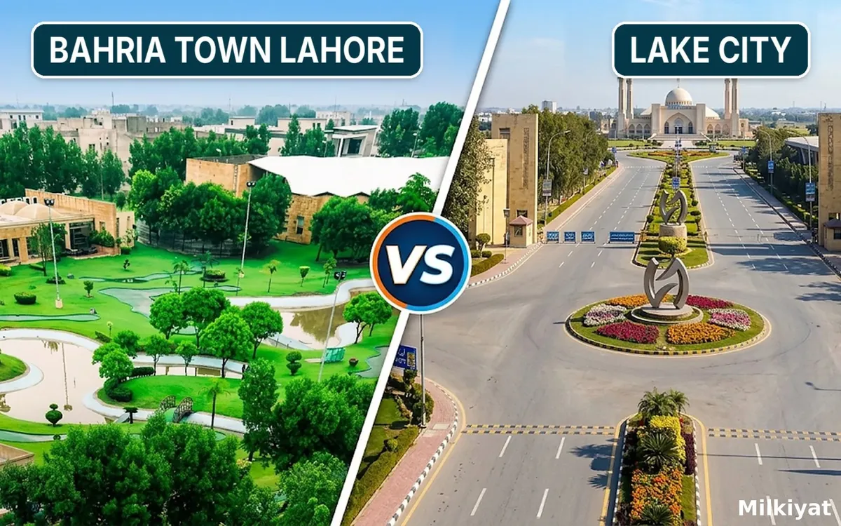 Bahria Town Lahore vs Lake City (2026): Prices, Approval and Which to Buy