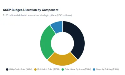SSEP Budget Allocation by component