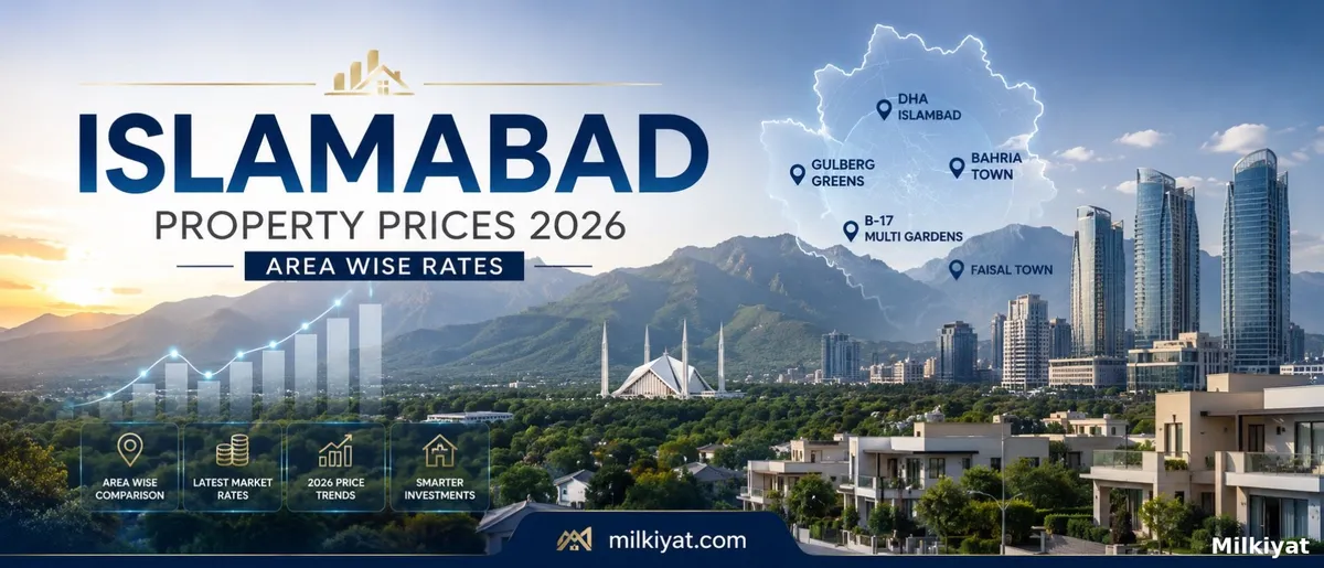Islamabad Property Prices 2026 Area Wise Rates, Trends & Investment Analysis