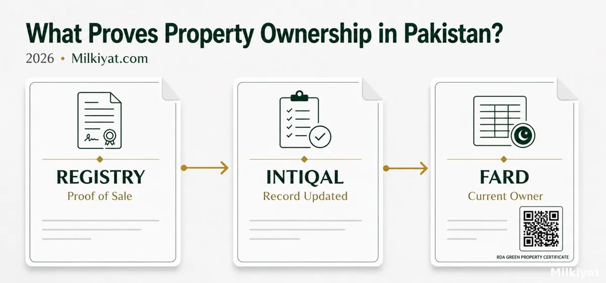 Fard vs Intiqal vs Registry: What Proves Property Ownership in Pakistan (2026)