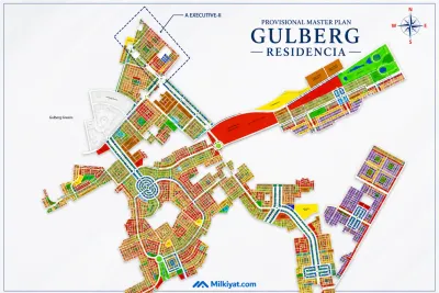 Gulberg Residencia Master Plan
